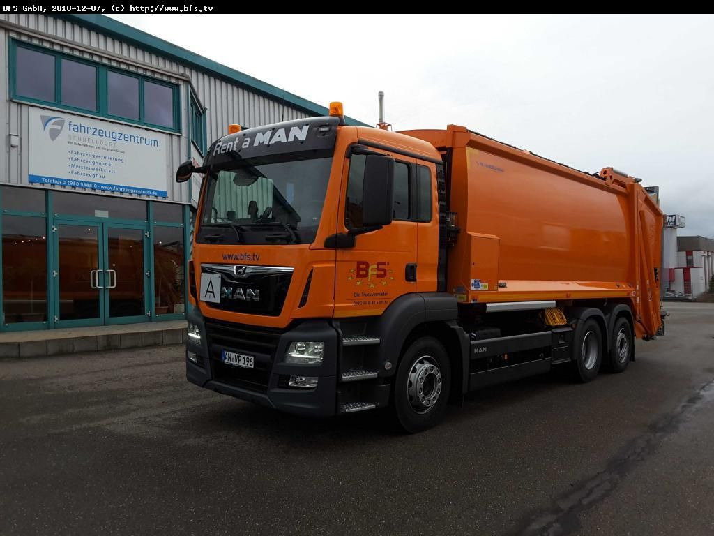MAN TGS 28.320 6x2-4 BL HS HL Olympus 23W - Omni-DEK - Боклукчийска кола: снимка 1 MAN TGS 28.320 6x2-4 BL HS HL Olympus 23W - Omni-DEK - Боклукчийска кола: снимка 1