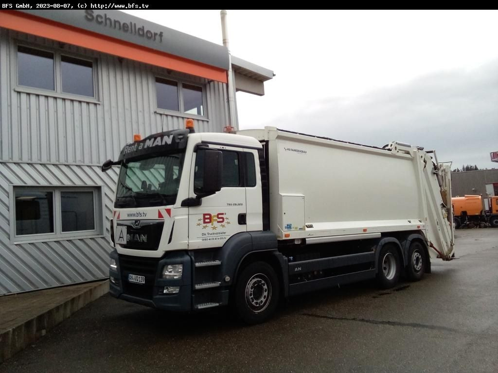 MAN TGS 28.320 6x2-4 BL HS UL Olympus 23 - Euro Max - Боклукчийска кола: снимка 1 MAN TGS 28.320 6x2-4 BL HS UL Olympus 23 - Euro Max - Боклукчийска кола: снимка 1