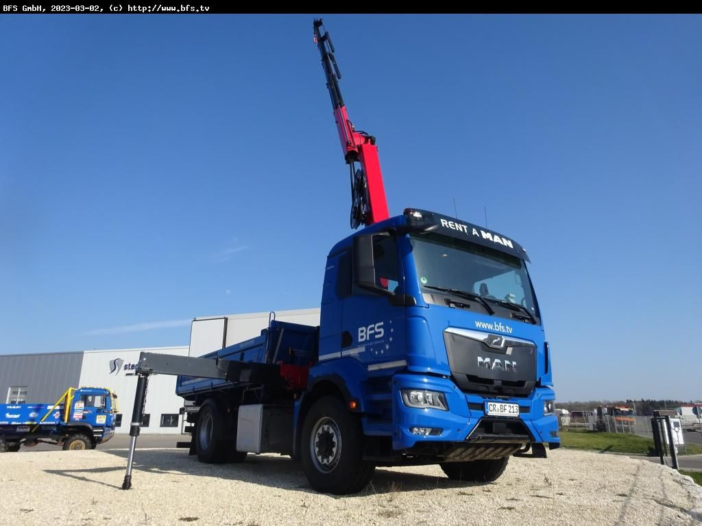 MAN TGS (TG3) 18.470 4x4H BL CH TG3 Hydrodrive, HMF, - Самосвал камион: снимка 2 MAN TGS (TG3) 18.470 4x4H BL CH TG3 Hydrodrive, HMF, - Самосвал камион: снимка 2