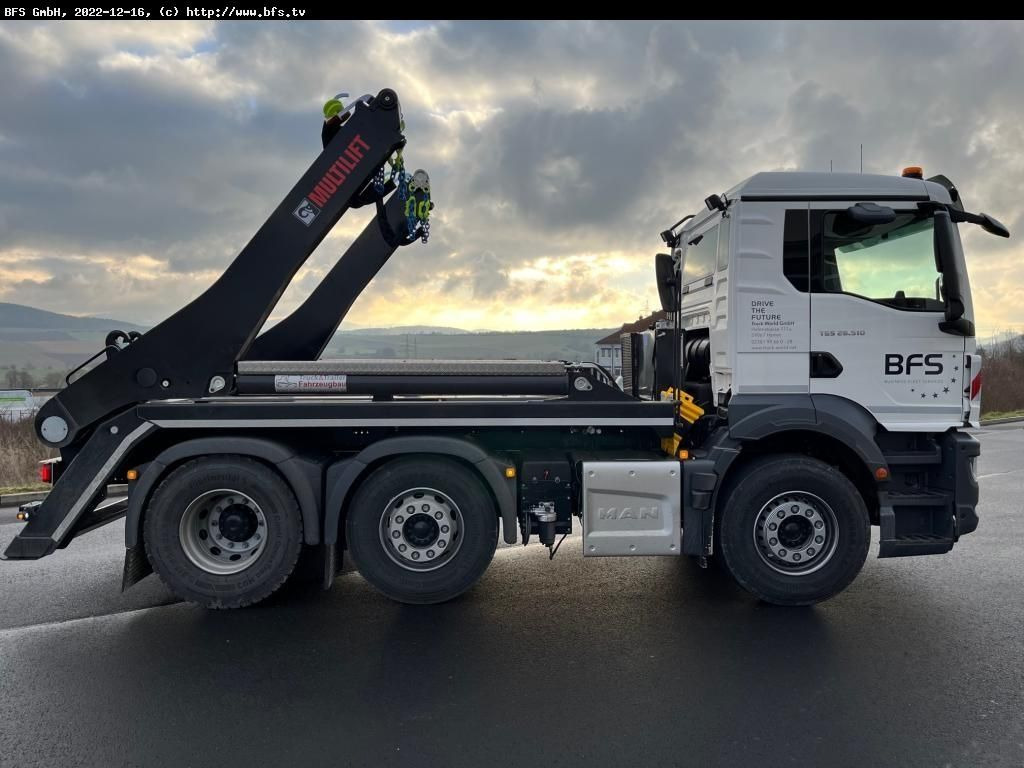 MAN TGS (TG3) 26.510 6x2/4 BL CH HIAB - Самосвал камион: снимка 2 MAN TGS (TG3) 26.510 6x2/4 BL CH HIAB - Самосвал камион: снимка 2
