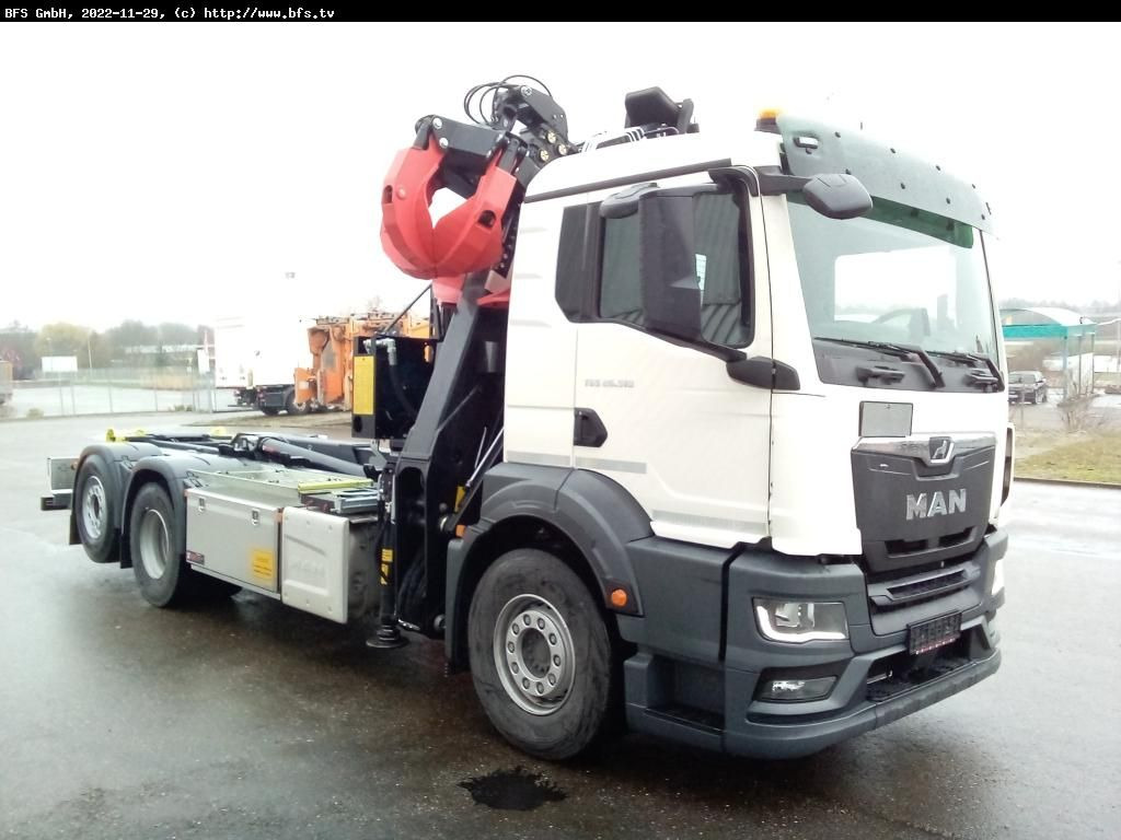 MAN TGS (TG3) 26.510 6x2-4 BL Recyclingkran - Мултилифт с кука камион: снимка 2 MAN TGS (TG3) 26.510 6x2-4 BL Recyclingkran - Мултилифт с кука камион: снимка 2