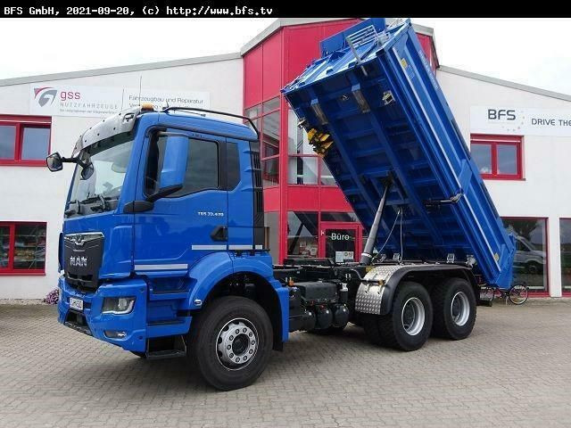 MAN TGS (TG3) 33.470 6x4 BB 3-Achsen, 3-Seiten Meill - Самосвал камион: снимка 2 MAN TGS (TG3) 33.470 6x4 BB 3-Achsen, 3-Seiten Meill - Самосвал камион: снимка 2