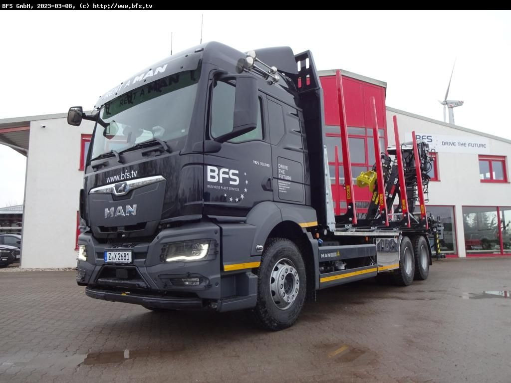 MAN TGS (TG3) 33.510 6x4 BL CH - Камион за дърва: снимка 1 MAN TGS (TG3) 33.510 6x4 BL CH - Камион за дърва: снимка 1