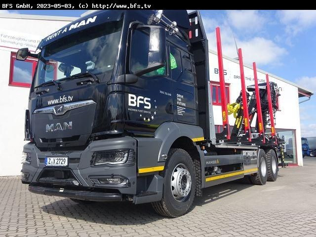 MAN TGS (TG3) 33.510 6x4 BL CH Loglift Holzladekran - Камион за дърва: снимка 1 MAN TGS (TG3) 33.510 6x4 BL CH Loglift Holzladekran - Камион за дърва: снимка 1