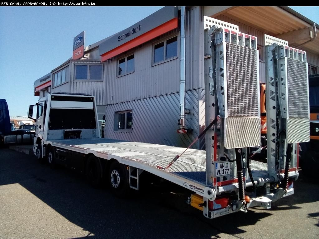 MAN TGS (TG3) 35.430 8x2-6 BL CH NN, Plattform Aufba - Камион пътна помощ: снимка 2 MAN TGS (TG3) 35.430 8x2-6 BL CH NN, Plattform Aufba - Камион пътна помощ: снимка 2