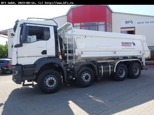 MAN TGS (TG3) 35.470 8x4 BB CH Hinterkipper Stahl H - Мултилифт за контейнери камион: снимка 4 MAN TGS (TG3) 35.470 8x4 BB CH Hinterkipper Stahl H - Мултилифт за контейнери камион: снимка 4