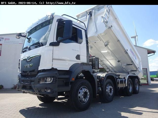 MAN TGS (TG3) 35.470 8x4 BB CH Hinterkipper Stahl H - Мултилифт за контейнери камион: снимка 1 MAN TGS (TG3) 35.470 8x4 BB CH Hinterkipper Stahl H - Мултилифт за контейнери камион: снимка 1