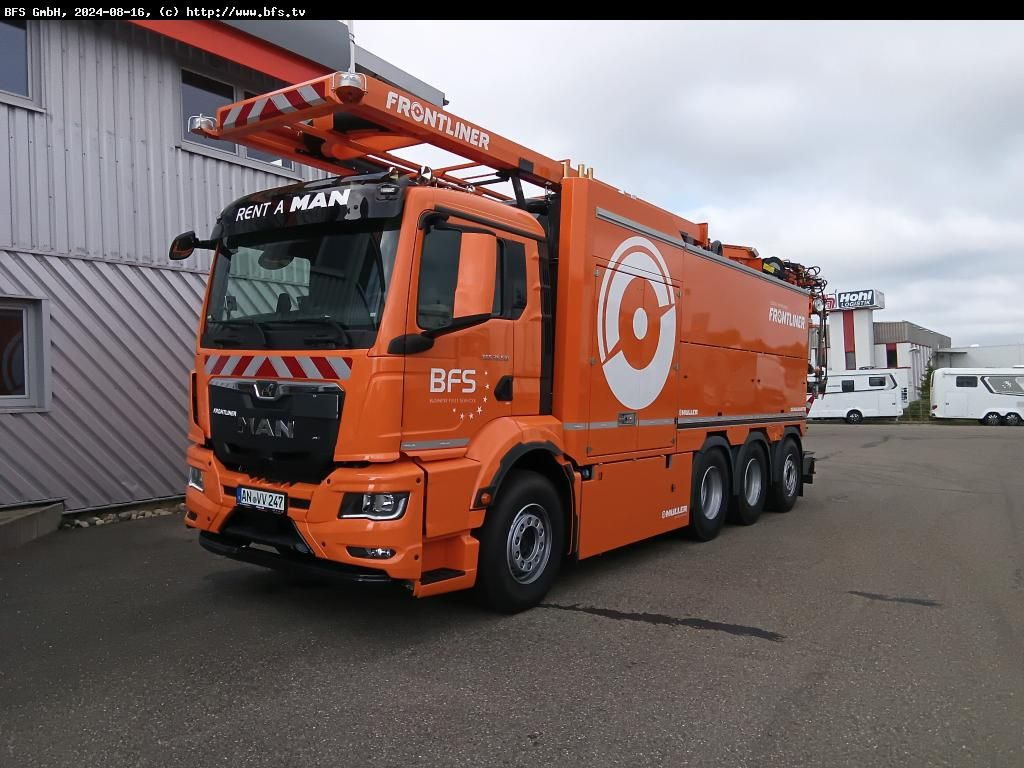MAN TGS (TG3) 35.510 8x4-4 BL CH Canalmaster F 135 E - Каналопочистваща машина: снимка 1 MAN TGS (TG3) 35.510 8x4-4 BL CH Canalmaster F 135 E - Каналопочистваща машина: снимка 1