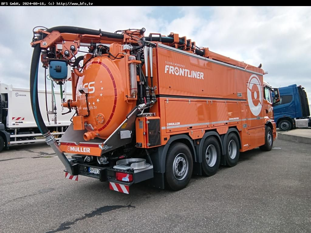 MAN TGS (TG3) 35.510 8x4-4 BL CH Canalmaster F 135 E - Каналопочистваща машина: снимка 2 MAN TGS (TG3) 35.510 8x4-4 BL CH Canalmaster F 135 E - Каналопочистваща машина: снимка 2