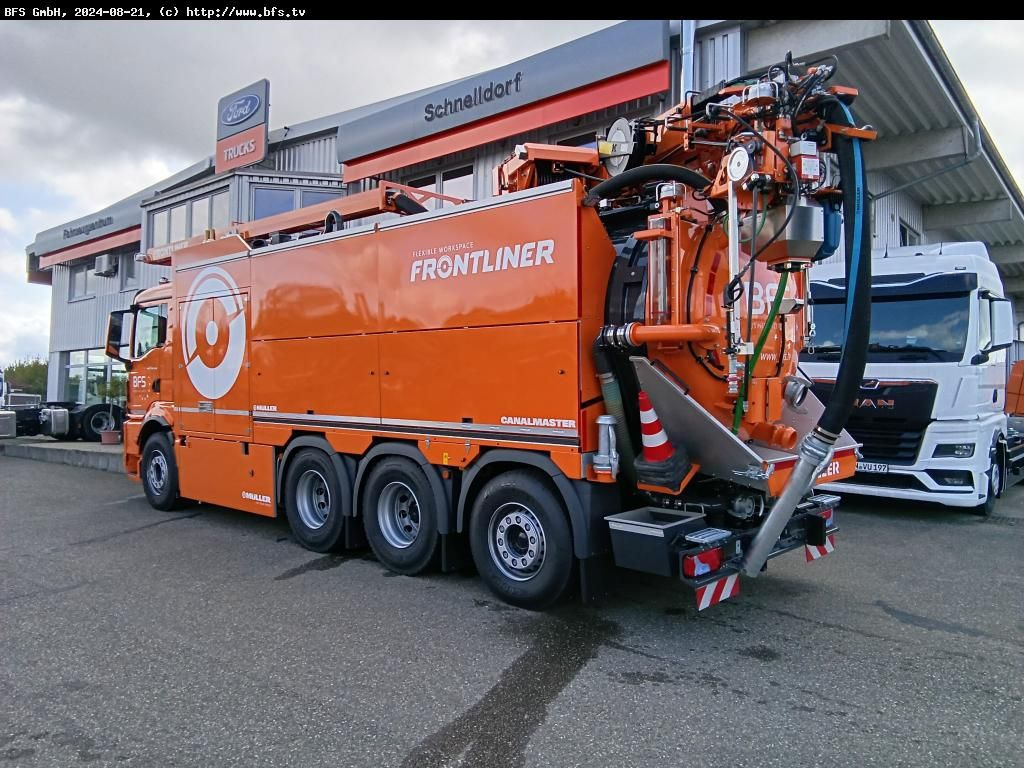 MAN TGS (TG3) 35.510 8x4-4 BL CH MÜLLER Canalmaster - Каналопочистваща машина: снимка 3 MAN TGS (TG3) 35.510 8x4-4 BL CH MÜLLER Canalmaster - Каналопочистваща машина: снимка 3