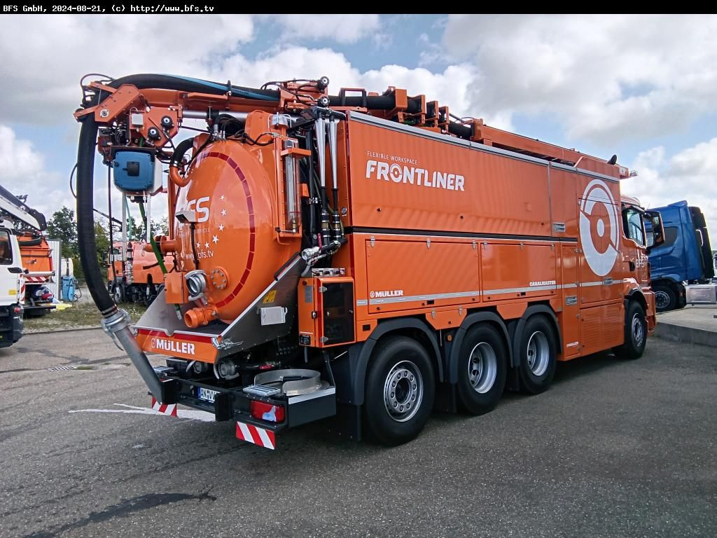 MAN TGS (TG3) 35.510 8x4-4 BL CH MÜLLER Canalmaster - Каналопочистваща машина: снимка 2 MAN TGS (TG3) 35.510 8x4-4 BL CH MÜLLER Canalmaster - Каналопочистваща машина: снимка 2