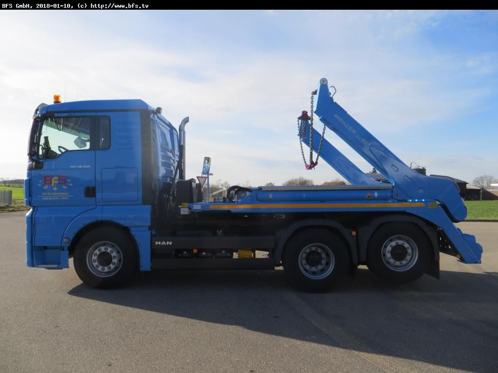 MAN TGX 26.500 6x2-2 LL XL Fhs. Meiller AK 16 - Самосвал камион: снимка 3 MAN TGX 26.500 6x2-2 LL XL Fhs. Meiller AK 16 - Самосвал камион: снимка 3