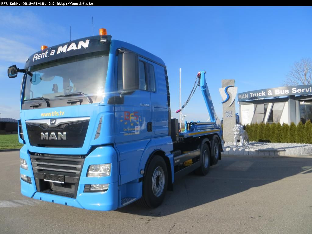 MAN TGX 26.500 6x2-2 LL XL Fhs. Meiller AK 16 - Самосвал камион: снимка 1 MAN TGX 26.500 6x2-2 LL XL Fhs. Meiller AK 16 - Самосвал камион: снимка 1