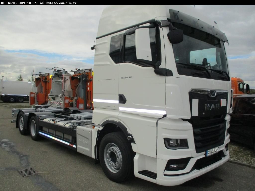 MAN TGX (TG3) 26.510 6x2-4 LL CH Multiwechsler - Контейнеровоз/ Сменна каросерия камион: снимка 4 MAN TGX (TG3) 26.510 6x2-4 LL CH Multiwechsler - Контейнеровоз/ Сменна каросерия камион: снимка 4