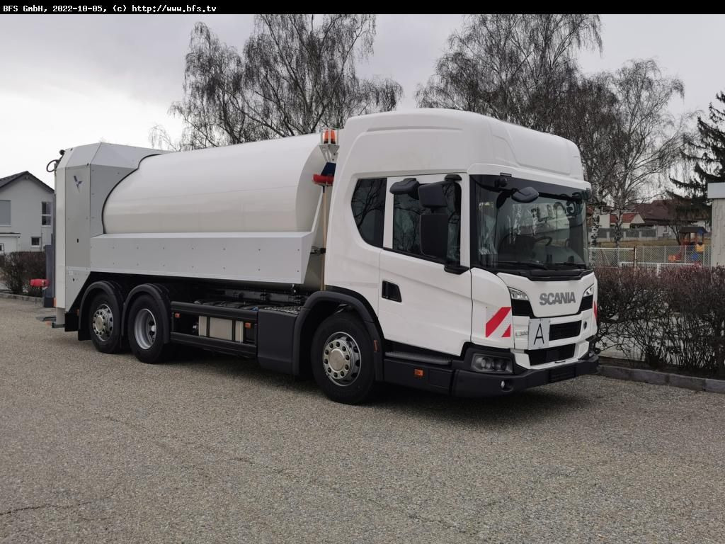 Scania L320 B6x2*4NB HS HL ROTOlympus Typ 205/20,0 Nake - Боклукчийска кола: снимка 1 Scania L320 B6x2*4NB HS HL ROTOlympus Typ 205/20,0 Nake - Боклукчийска кола: снимка 1