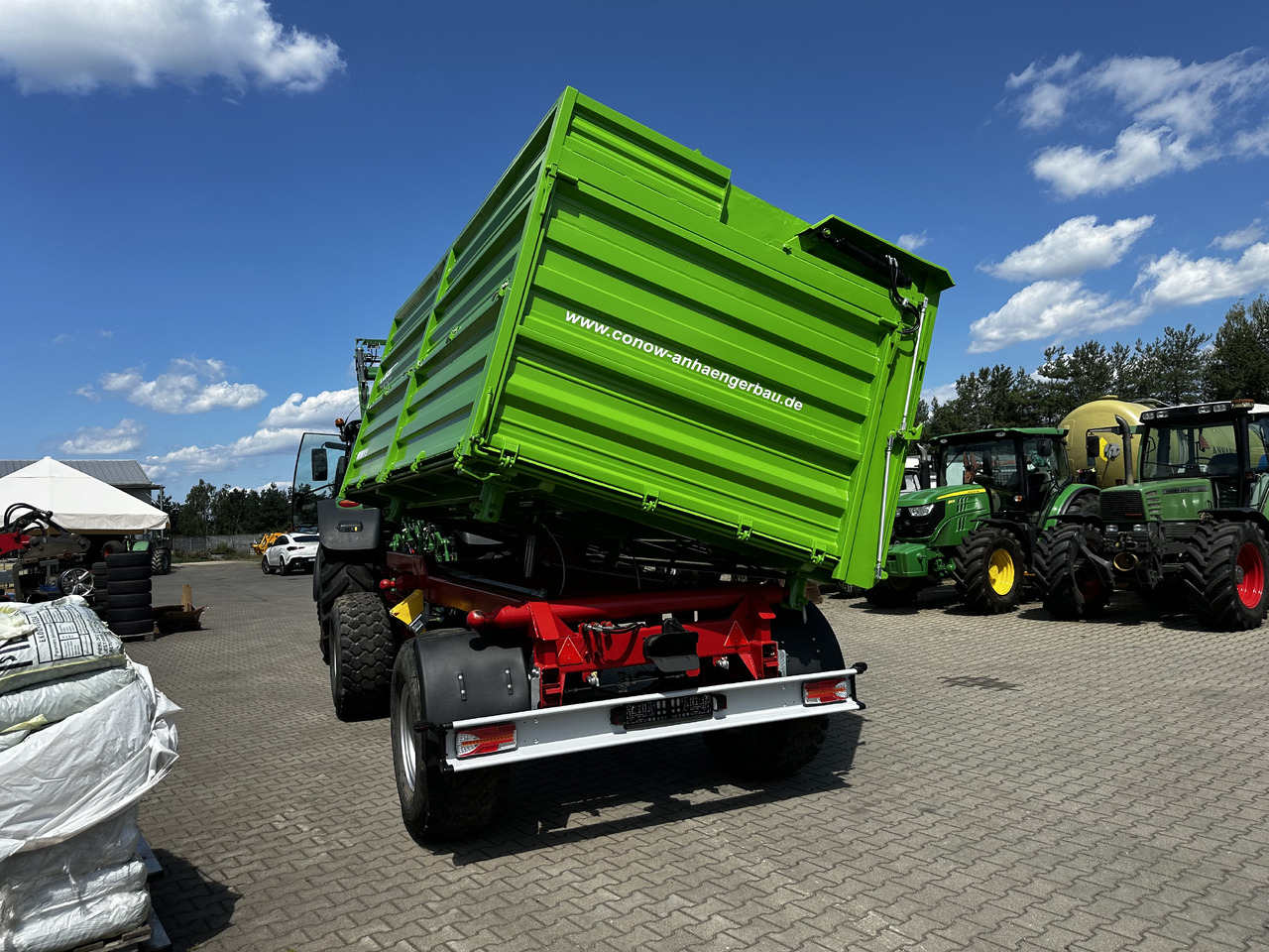 Conow HW 180 V 9 3 strony wywrot 18 ton - Селскостопанско ремарке самосвал: снимка 5 Conow HW 180 V 9 3 strony wywrot 18 ton - Селскостопанско ремарке самосвал: снимка 5
