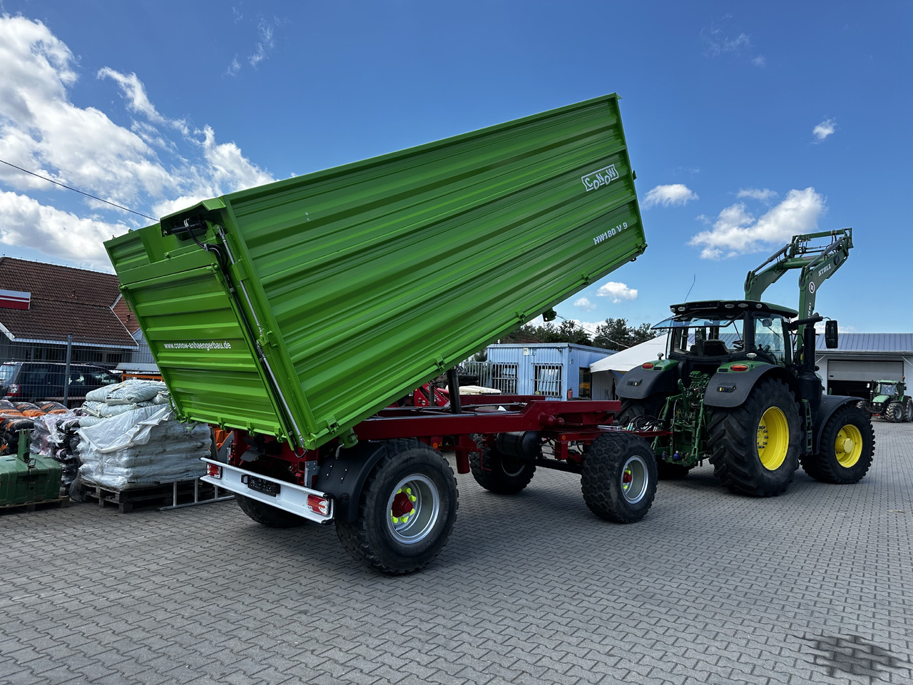 Conow HW 180 V 9 3 strony wywrot 18 ton - Селскостопанско ремарке самосвал: снимка 2 Conow HW 180 V 9 3 strony wywrot 18 ton - Селскостопанско ремарке самосвал: снимка 2