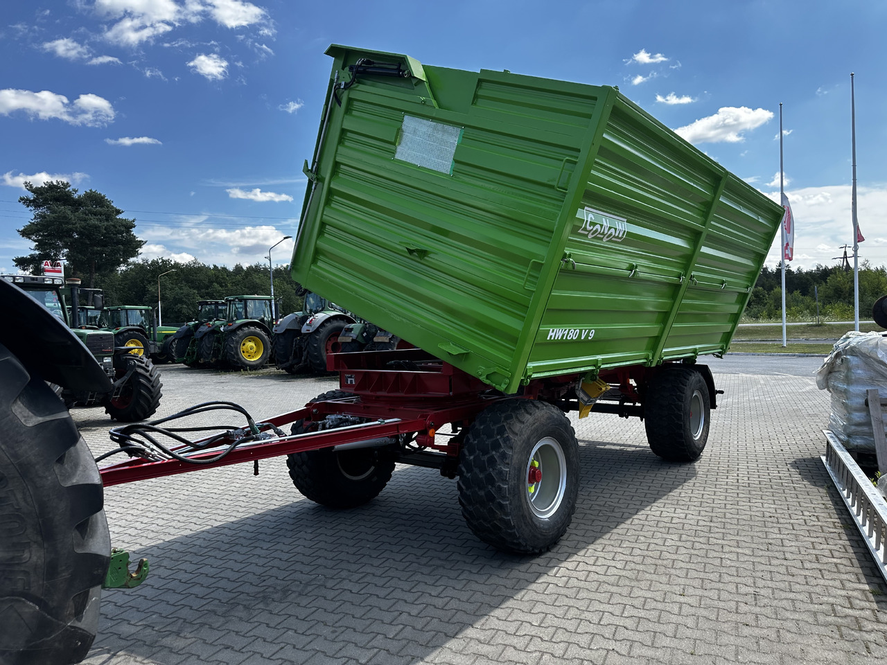 Conow HW 180 V 9 3 strony wywrot 18 ton - Селскостопанско ремарке самосвал: снимка 3 Conow HW 180 V 9 3 strony wywrot 18 ton - Селскостопанско ремарке самосвал: снимка 3