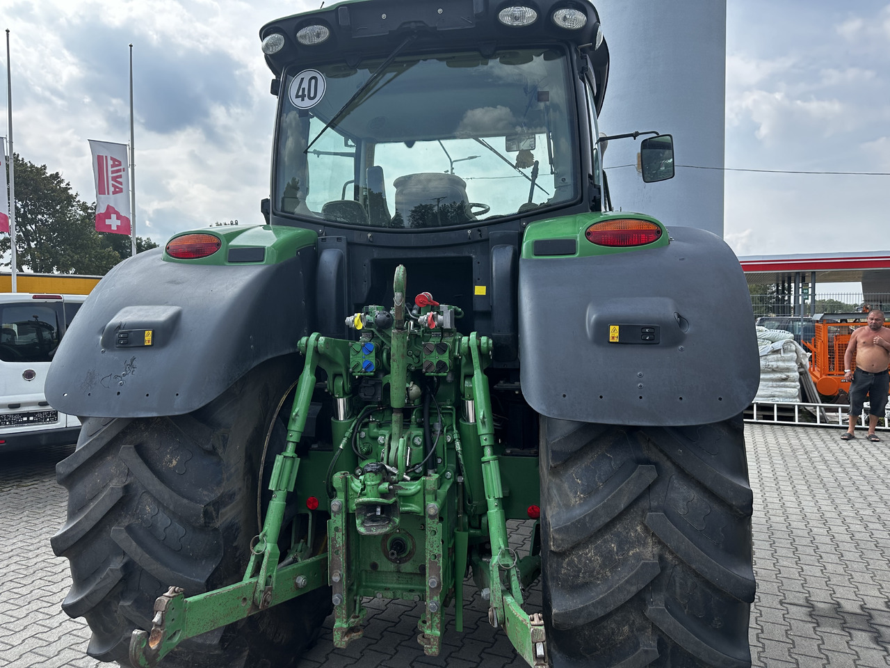 John Deere 6195R - Трактор: снимка 3 John Deere 6195R - Трактор: снимка 3
