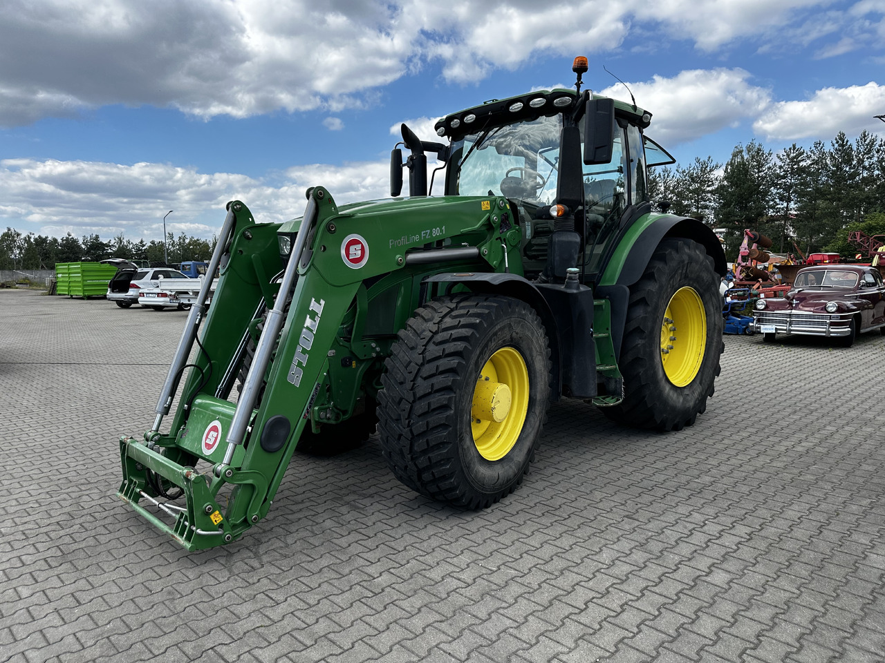 John Deere 6230R - Трактор: снимка 1 John Deere 6230R - Трактор: снимка 1
