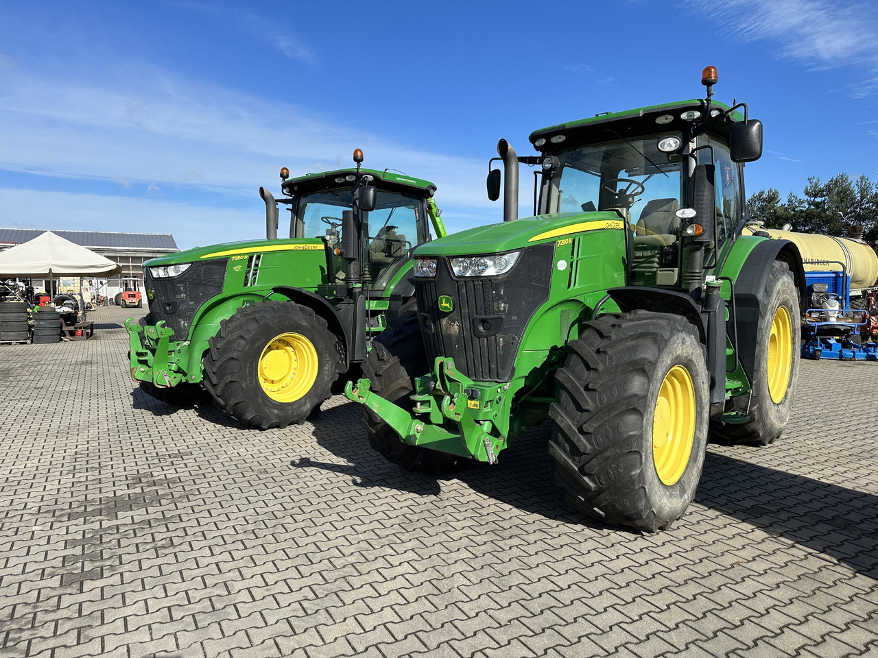 John Deere 7290R AutoPower 55 km/h ABS 310 PS GPS - Трактор: снимка 1 John Deere 7290R AutoPower 55 km/h ABS 310 PS GPS - Трактор: снимка 1
