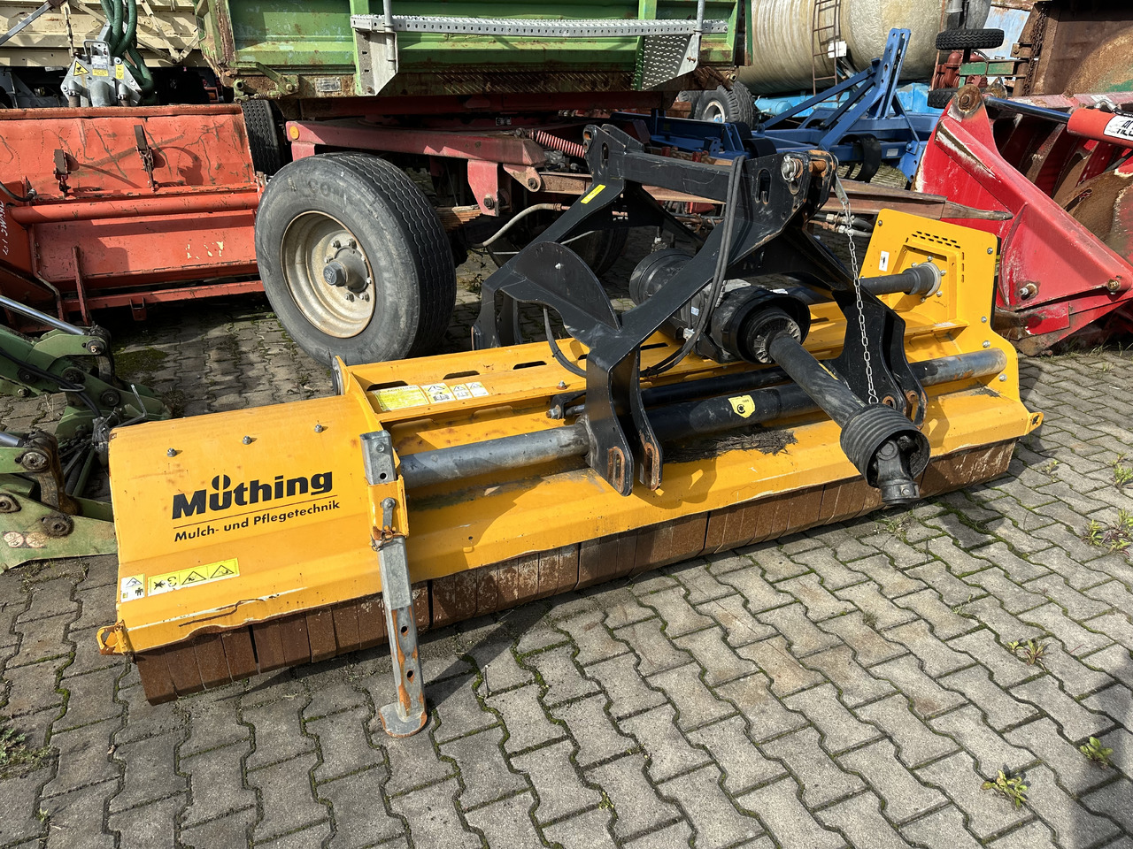 Müthing MU-M 280-41-02VE Vario - Косачка-шредер: снимка 1 Müthing MU-M 280-41-02VE Vario - Косачка-шредер: снимка 1