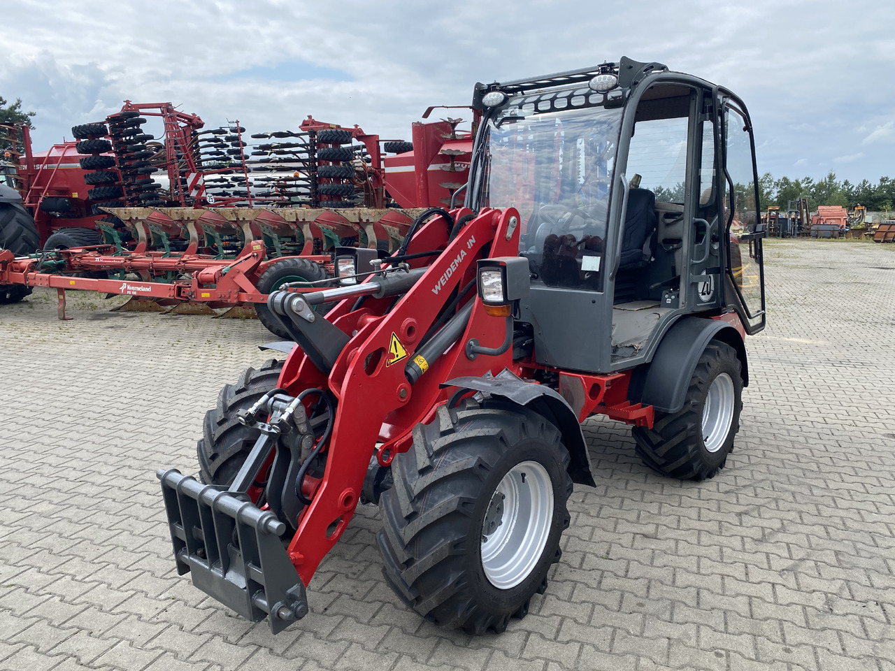 Weidemann 2070 cx LP - Колесен товарач: снимка 1 Weidemann 2070 cx LP - Колесен товарач: снимка 1