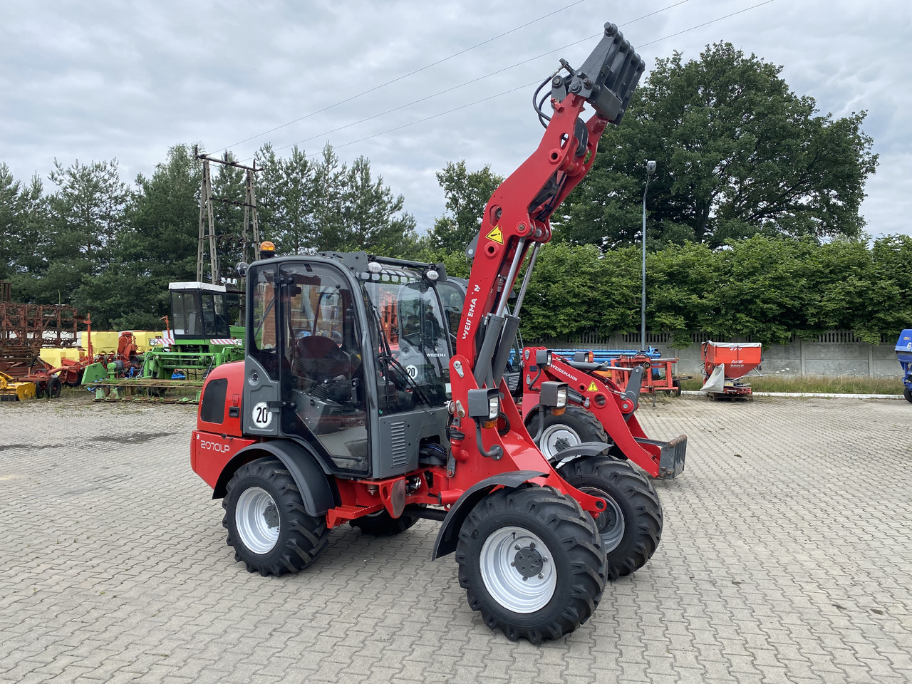 Weidemann 2070 cx LP - Колесен товарач: снимка 2 Weidemann 2070 cx LP - Колесен товарач: снимка 2