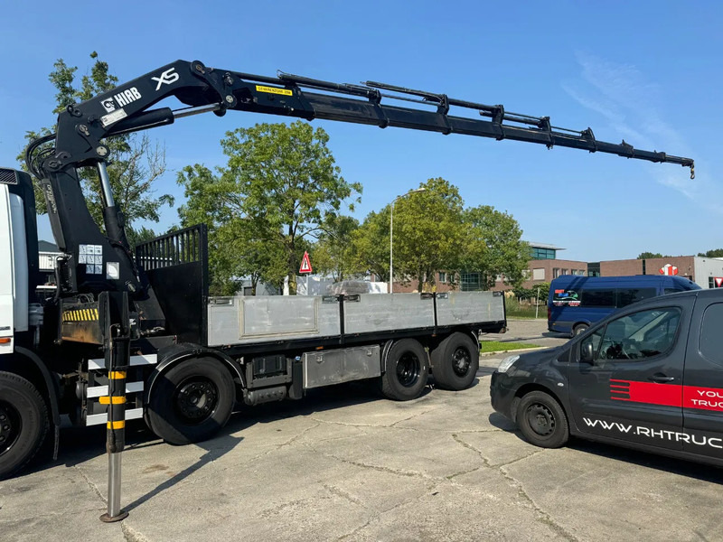 Бордови камион, Камион с кран DAF CF 85.360 8x2 + HIAB 422E8 REMOTE CONTROLE: снимка 18