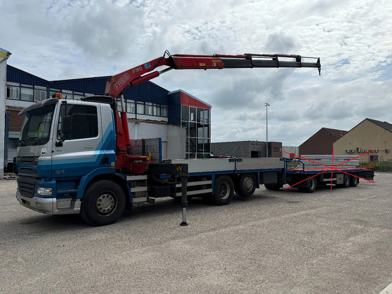 DAF CF 85.380 6X2 + FASSI F190A.24 + REMOTE + WINCH - Камион с кран: снимка 2 DAF CF 85.380 6X2 + FASSI F190A.24 + REMOTE + WINCH - Камион с кран: снимка 2