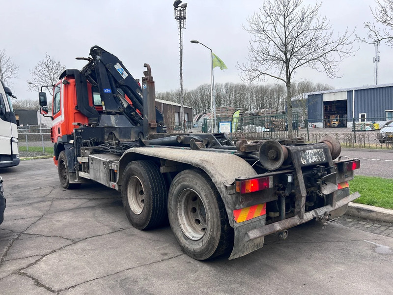 Мултилифт с кука камион, Камион с кран DAF CF 85.380 6X2 + MKG 141 A2 CRANE + 20 TON HOOKLIFT - EURO 3 - MANUAL GEAR - 10 TYRES: снимка 19