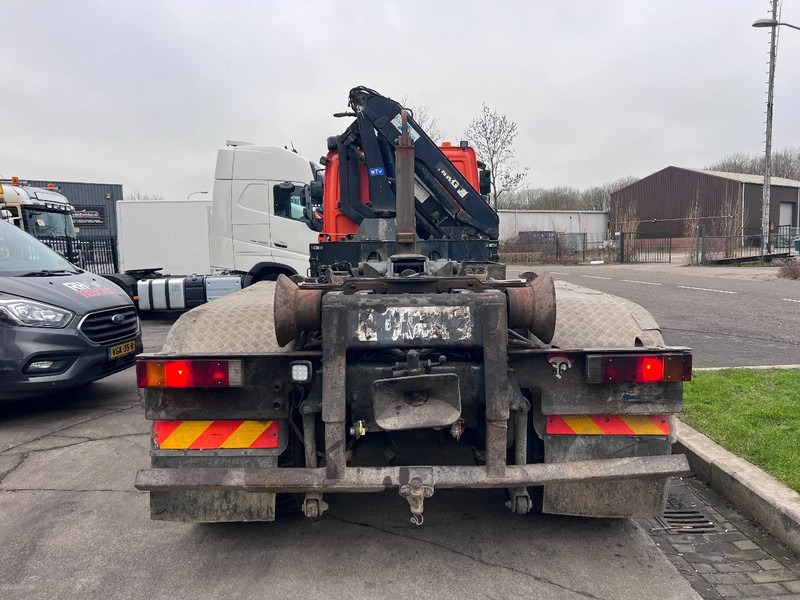 Мултилифт с кука камион, Камион с кран DAF CF 85.380 6X2 + MKG 141 A2 CRANE + 20 TON HOOKLIFT - EURO 3 - MANUAL GEAR - 10 TYRES: снимка 18