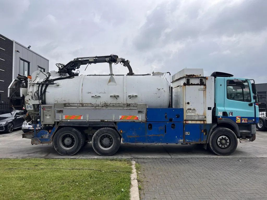 DAF CF 85.380 6X4 VACUUM CLEANER - FULL STEEL - Каналопочистваща машина: снимка 5 DAF CF 85.380 6X4 VACUUM CLEANER - FULL STEEL - Каналопочистваща машина: снимка 5