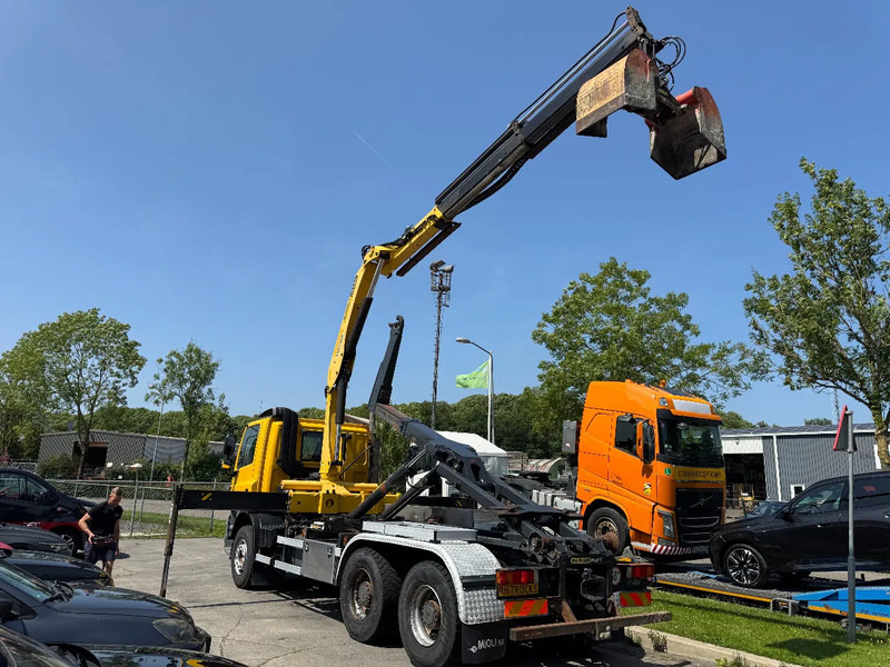 DAF CF 85.410 6X4 - EURO 5 + PALFINGER PK15500 + REMOTE + PALFINGER HOOK - Мултилифт с кука камион, Камион с кран: снимка 4 DAF CF 85.410 6X4 - EURO 5 + PALFINGER PK15500 + REMOTE + PALFINGER HOOK - Мултилифт с кука камион, Камион с кран: снимка 4