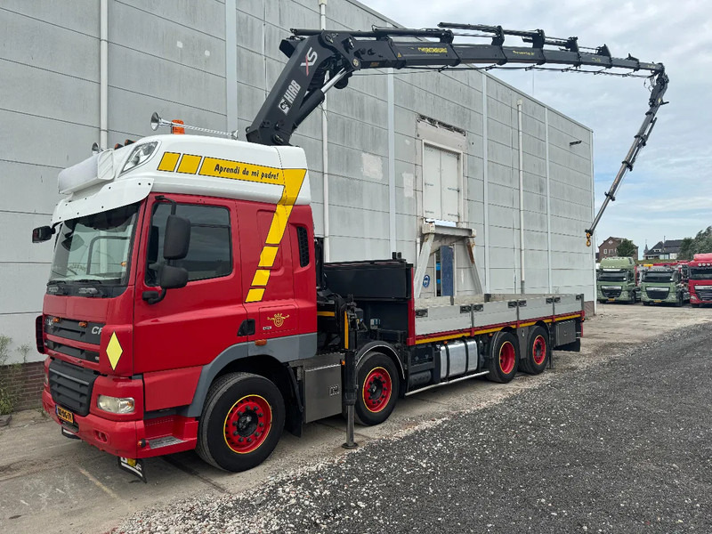 DAF CF 85.460 8X2 HIAB 477E-7 + JIB 75X + REMOTE CONTROL - Камион с кран: снимка 1 DAF CF 85.460 8X2 HIAB 477E-7 + JIB 75X + REMOTE CONTROL - Камион с кран: снимка 1