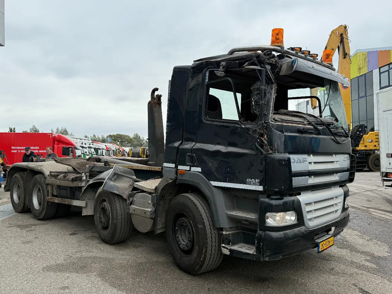 DAF CF 85.460 8X4 EURO 5 - FULL STEEL SUSP. - MANUAL GEAR - BIG AXLES + VDL HOOKLIFT - Мултилифт с кука камион: снимка 3 DAF CF 85.460 8X4 EURO 5 - FULL STEEL SUSP. - MANUAL GEAR - BIG AXLES + VDL HOOKLIFT - Мултилифт с кука камион: снимка 3