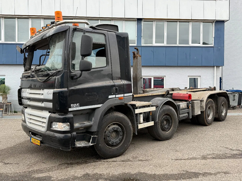 DAF CF 85.460 8X4 EURO 5 - FULL STEEL SUSP. - MANUAL GEAR - BIG AXLES + VDL HOOKLIFT - Мултилифт с кука камион: снимка 1 DAF CF 85.460 8X4 EURO 5 - FULL STEEL SUSP. - MANUAL GEAR - BIG AXLES + VDL HOOKLIFT - Мултилифт с кука камион: снимка 1