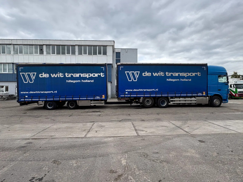 DAF XF 460 6X2 EURO 6 + HERTOGHS HANGER - Камион с брезент: снимка 4 DAF XF 460 6X2 EURO 6 + HERTOGHS HANGER - Камион с брезент: снимка 4