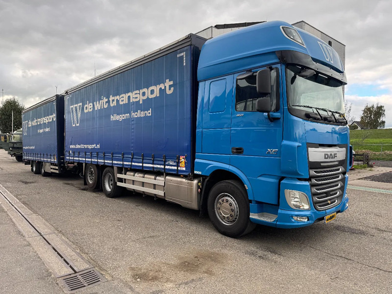 DAF XF 460 6X2 EURO 6 + HERTOGHS HANGER - Камион с брезент: снимка 3 DAF XF 460 6X2 EURO 6 + HERTOGHS HANGER - Камион с брезент: снимка 3