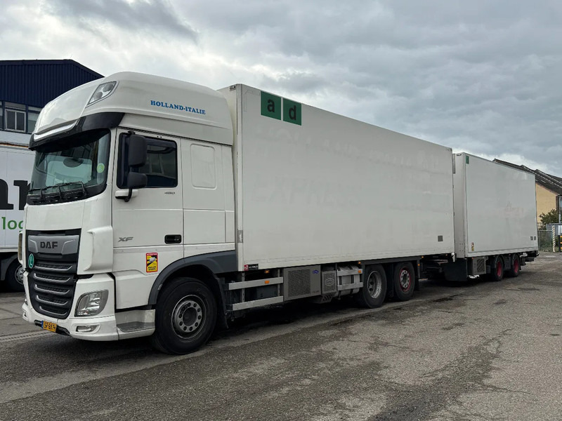 DAF XF 480 6X2 + 2 AXLE HANGER + TRS COOLING + DHOLLANDIA LIFT (2x) - Рефрижератор камион: снимка 1 DAF XF 480 6X2 + 2 AXLE HANGER + TRS COOLING + DHOLLANDIA LIFT (2x) - Рефрижератор камион: снимка 1