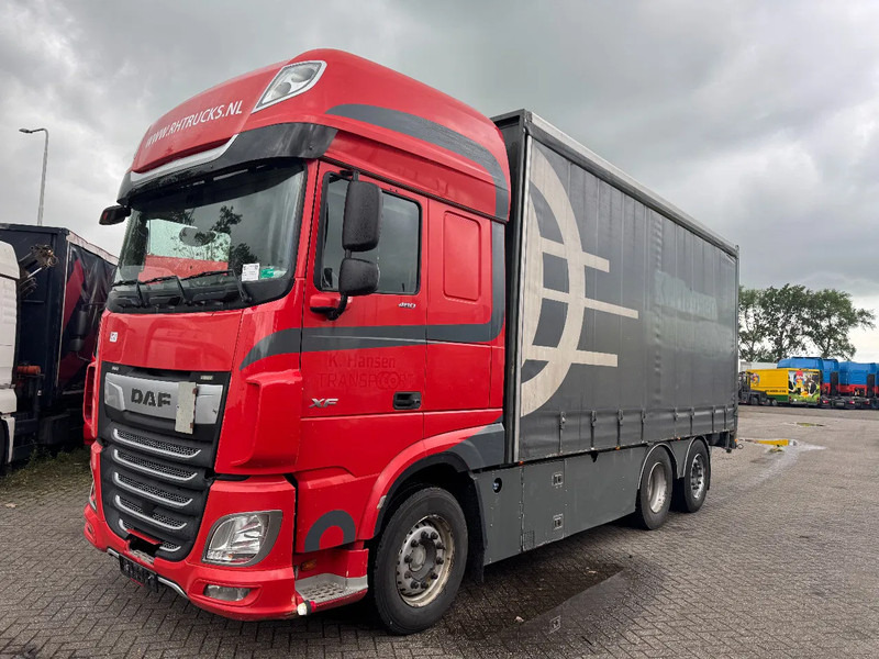 DAF XF 480 6X2 EURO 6 2018 AUTOMATIC - Камион с брезент: снимка 1 DAF XF 480 6X2 EURO 6 2018 AUTOMATIC - Камион с брезент: снимка 1