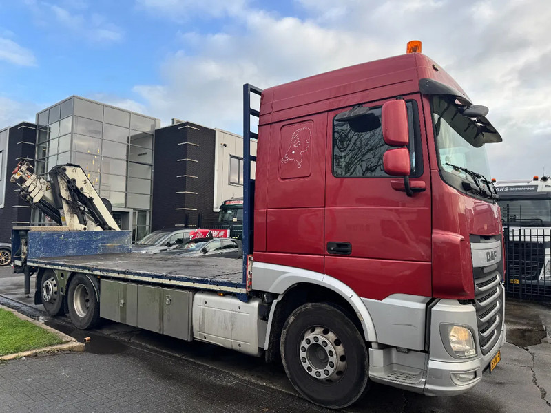 DAF XF 510 6X2 EURO 6 + HIAB 166 HI PRO + REMOTE CONTROL - Бордови камион, Камион с кран: снимка 5 DAF XF 510 6X2 EURO 6 + HIAB 166 HI PRO + REMOTE CONTROL - Бордови камион, Камион с кран: снимка 5