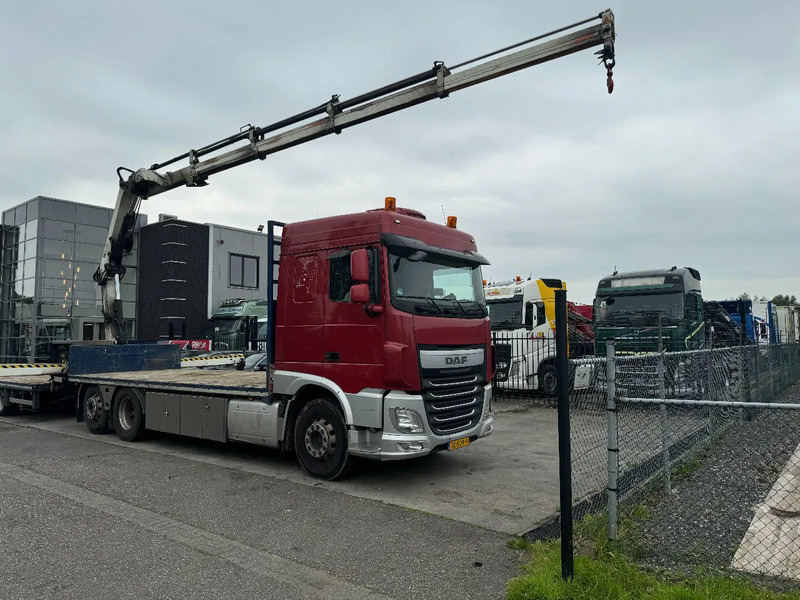 DAF XF 510 6X2 EURO 6 + HIAB 166 HI PRO + REMOTE CONTROL - Камион с кран: снимка 4 DAF XF 510 6X2 EURO 6 + HIAB 166 HI PRO + REMOTE CONTROL - Камион с кран: снимка 4