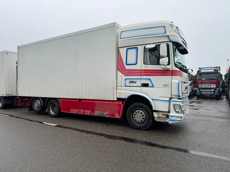 DAF XF 510 6X2 - EURO 6 + RETARDER + ZEPRO LIFT + REMOTE - Камион фургон: снимка 3 DAF XF 510 6X2 - EURO 6 + RETARDER + ZEPRO LIFT + REMOTE - Камион фургон: снимка 3