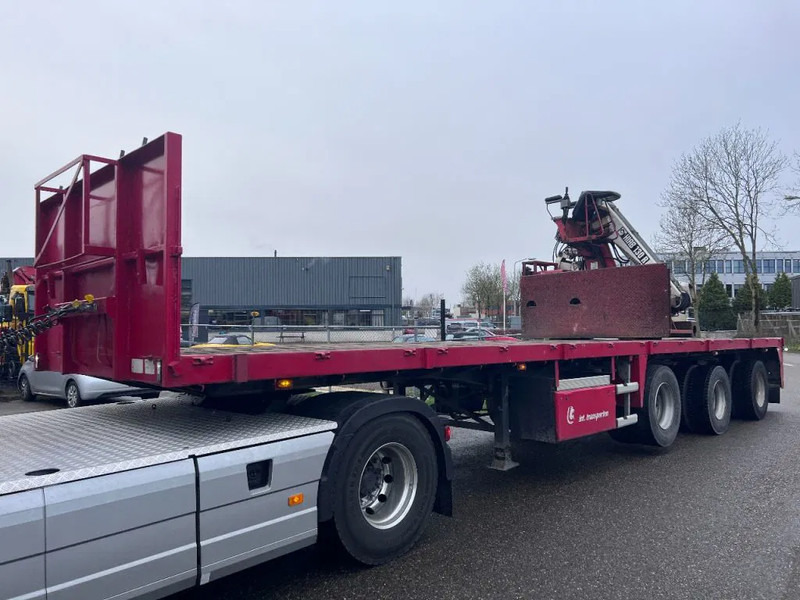 Floor HIAB ROLLER 130R - Бордово полуремарке/ Платформа: снимка 2 Floor HIAB ROLLER 130R - Бордово полуремарке/ Платформа: снимка 2