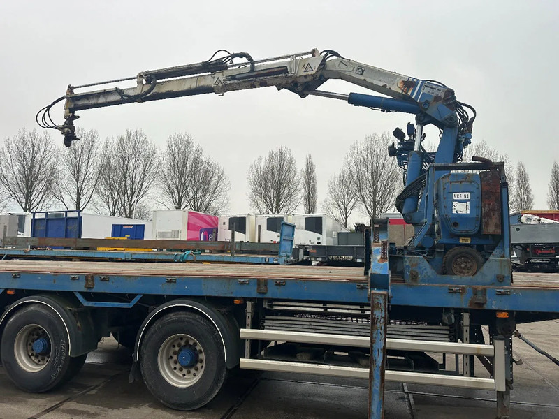 Floor MET HIAB R165-F2, LAATSTE 2 ASSEN GESTUURD - Бордово полуремарке/ Платформа: снимка 5 Floor MET HIAB R165-F2, LAATSTE 2 ASSEN GESTUURD - Бордово полуремарке/ Платформа: снимка 5