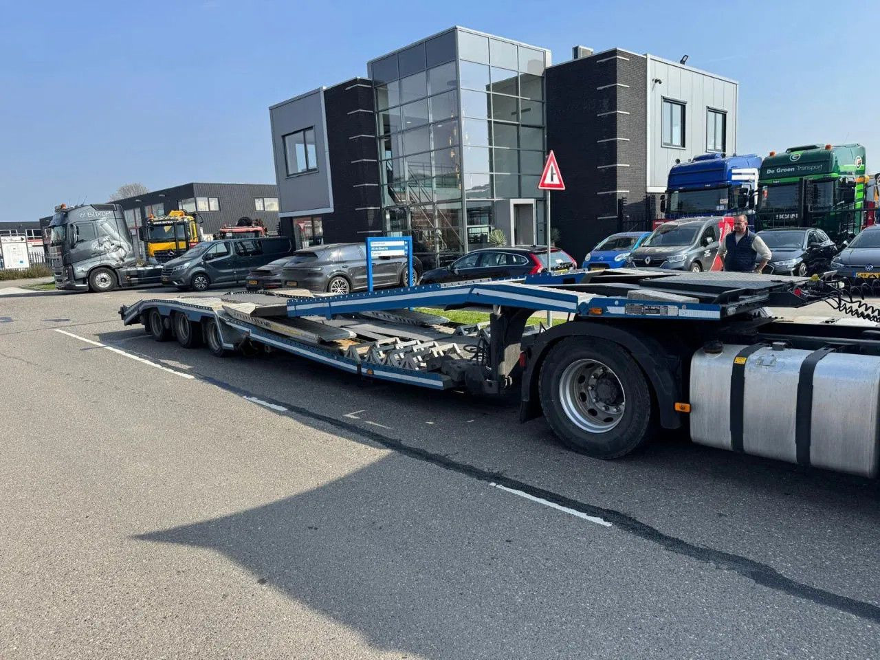 GS Meppel 3 AXLE - TRUCKTRANSPORTER - Автовоз полуремарке: снимка 4 GS Meppel 3 AXLE - TRUCKTRANSPORTER - Автовоз полуремарке: снимка 4