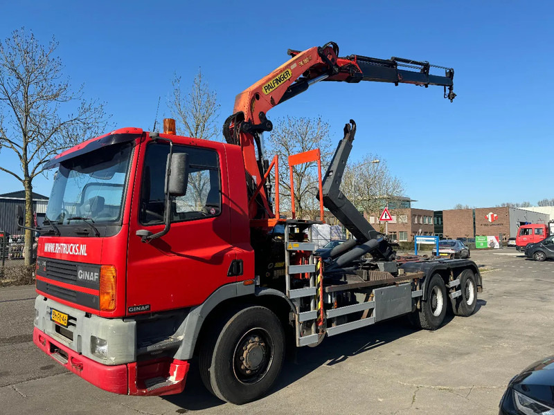 Ginaf M 3232 S 6X2 - EURO 2 + PALFINGER PK19000 + REMOTE + PALIFT HOOK - Мултилифт с кука камион, Камион с кран: снимка 1 Ginaf M 3232 S 6X2 - EURO 2 + PALFINGER PK19000 + REMOTE + PALIFT HOOK - Мултилифт с кука камион, Камион с кран: снимка 1