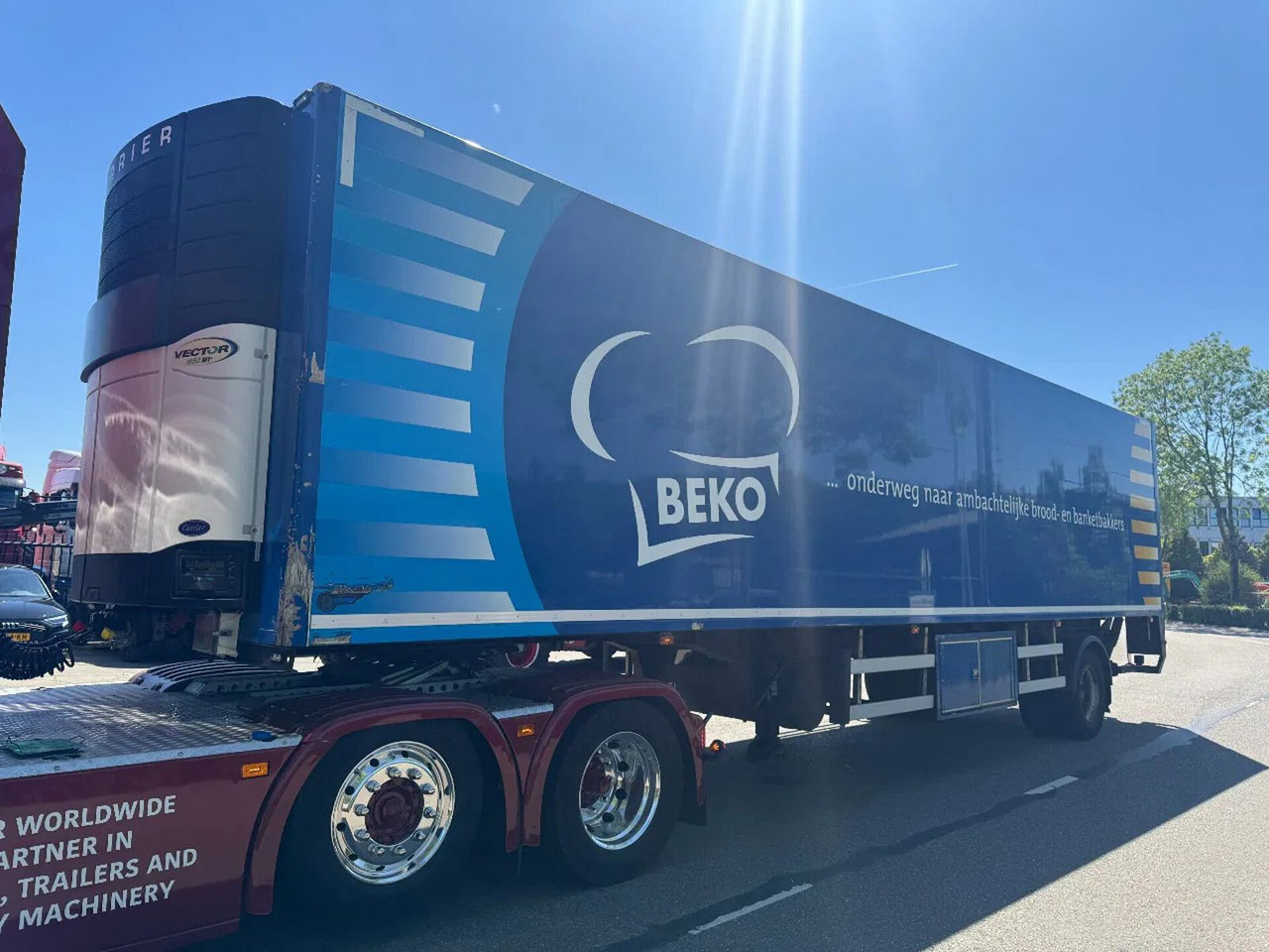 HRD SKFG - BPW AXLE + CARRIER VECTOR 1850MT - Рефрижератор полуремарке: снимка 1 HRD SKFG - BPW AXLE + CARRIER VECTOR 1850MT - Рефрижератор полуремарке: снимка 1