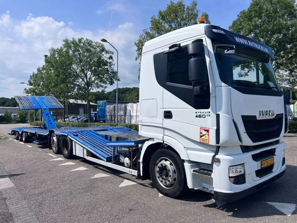 Iveco Stralis 460 6X2 EURO 6 + GS MEPPEL - TRUCK-TRANS - Автовоз камион: снимка 1 Iveco Stralis 460 6X2 EURO 6 + GS MEPPEL - TRUCK-TRANS - Автовоз камион: снимка 1